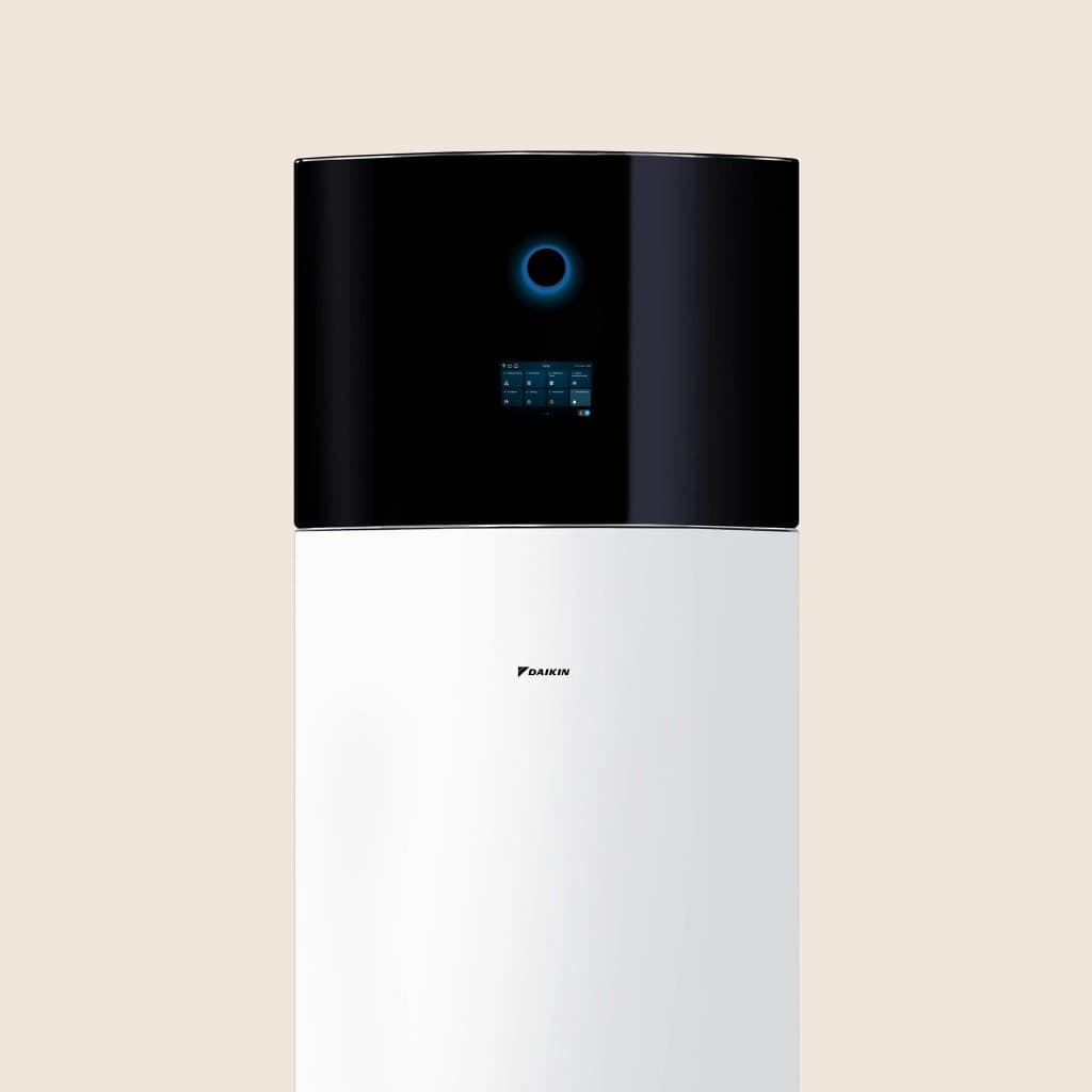 Daikin Altherma 4 H F floor-standing indoor unit with integrated hot-water tank